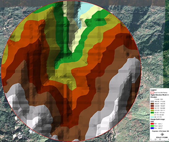 Development of Digital Elevation Model