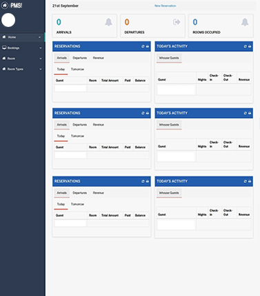 Property/Hotel/Hostel Management System