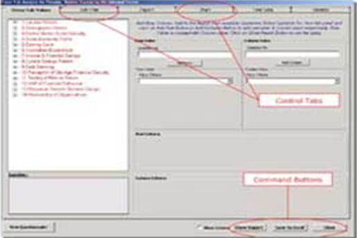 Crosstab Analysis Software for All India Pension Survey